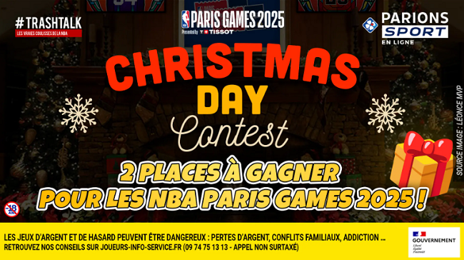 Christmas Content sur Parions Sport