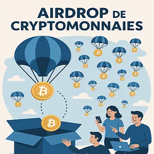 Airdrops de cryptomonnaies