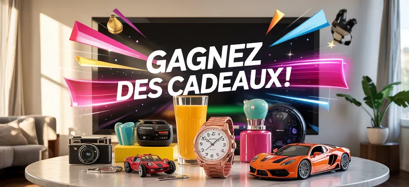 Gagner des cadeaux sur Internet
