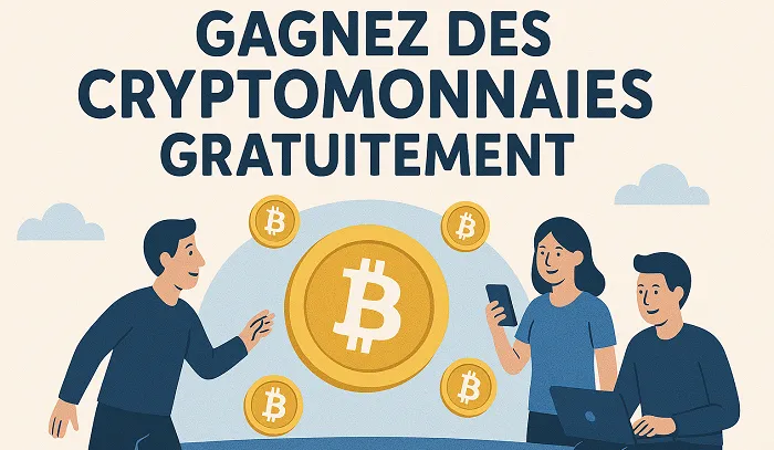 Gagner des cryptomonnaies gratuitement